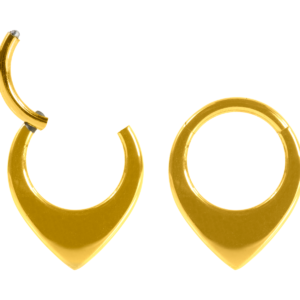 SEGMENTO CLICKER TITÂNIO PVD GOLD V