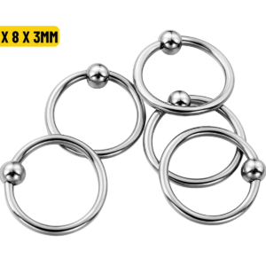 CAPTIVE AÇO - 1.2 X 8 X 3MM