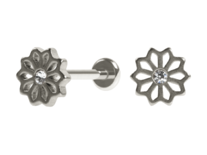 LABRET AÇO R/I MANDALA