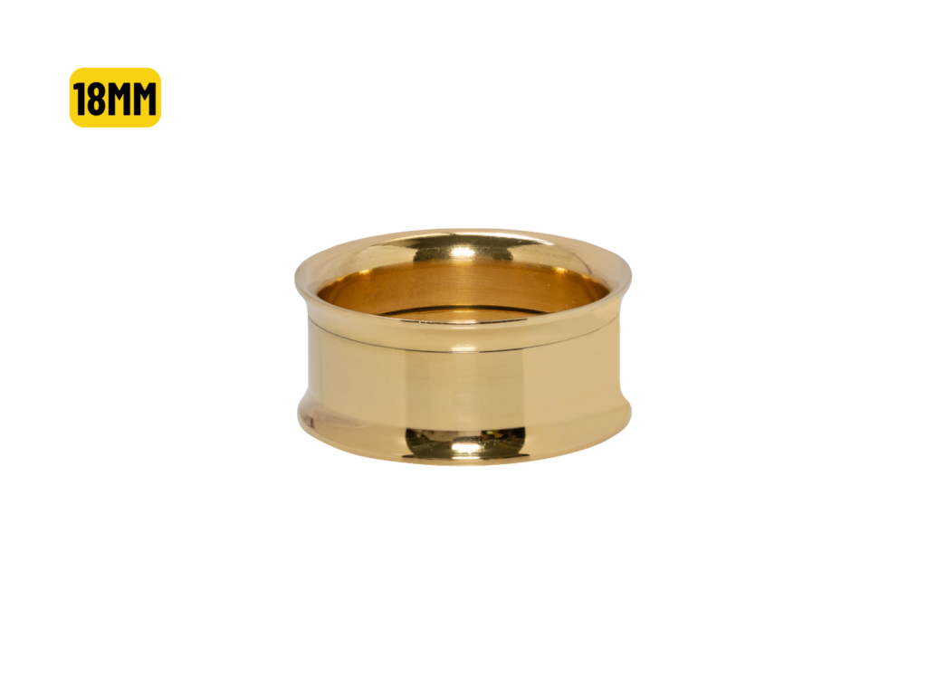 ALARGADOR R/INTERNA PVD GOLD - 18MM