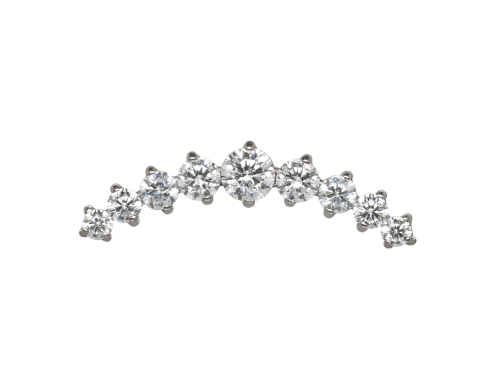 TOPO TITÂNIO 0.9 (1.2MM) - CLUSTER 9 ZIRCÔNIAS