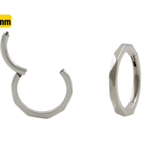 SEGMENTO CLICKER TITÂNIO LAPIDADO - 10MM