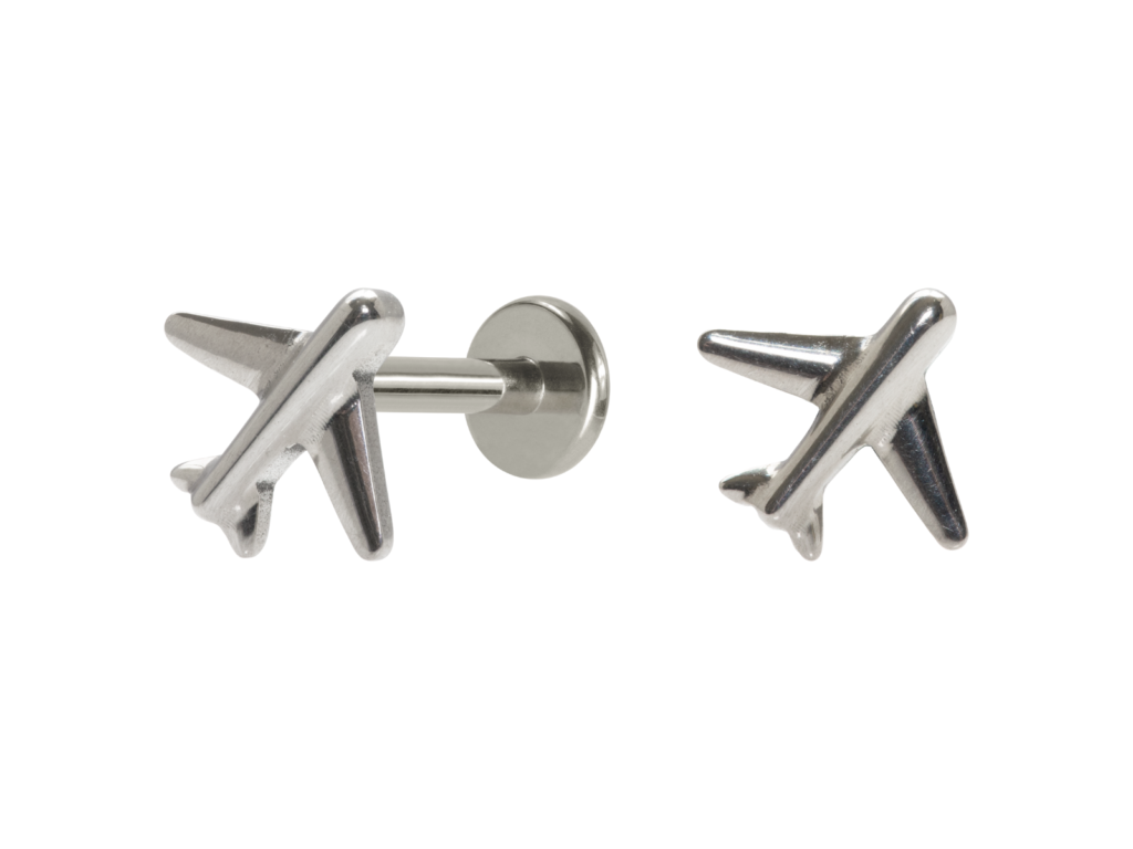LABRET TITÂNIO R/INTERNA AVIÃO
