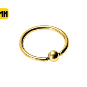 CAPTIVE BANHADO A OURO 1.2 X 6 X 3MM