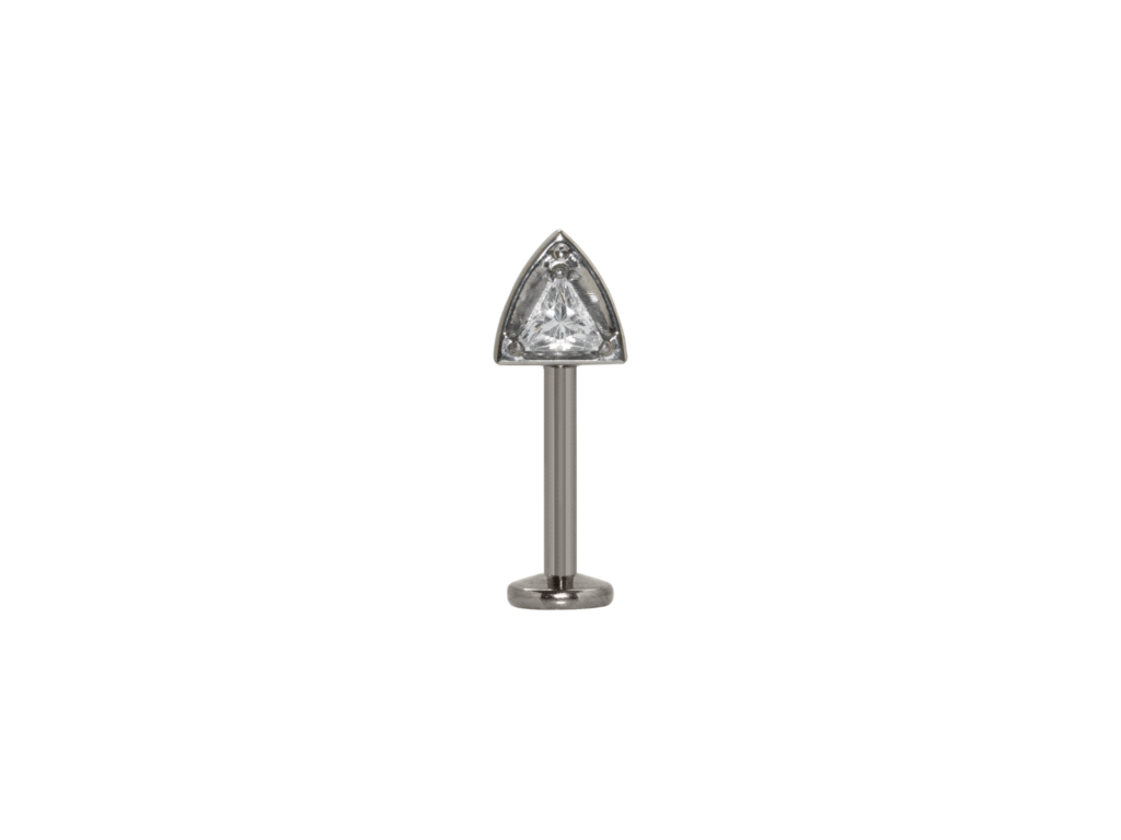 LABRET TITÂNIO R/I SPIKE C/ ZIRCÔNIA