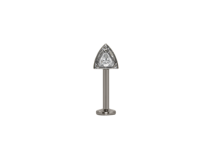 LABRET TITÂNIO R/I SPIKE C/ ZIRCÔNIA