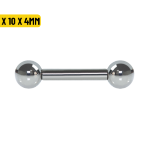 MICRO RETO AÇO - 1.6 X 10 X 4MM
