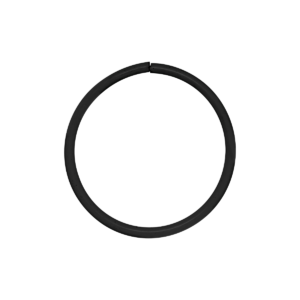 NOSTRIL ARGOLA BLACK- G