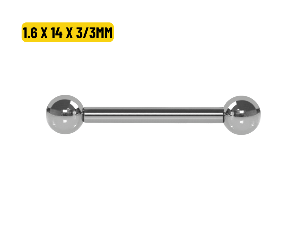 MICRO RETO AÇO - 1.6 X 14 X 3/3MM