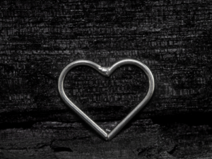 HEART TORÇÃO OURO 18K – BRANCO