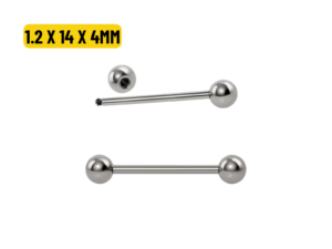 MICRO RETO NIÓBIO – 1.2 X 14 X 4/4MM