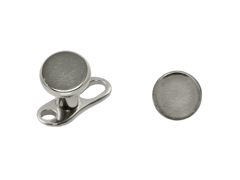 MICRODERMAL TITÂNIO CHAPINHA - 4MM
