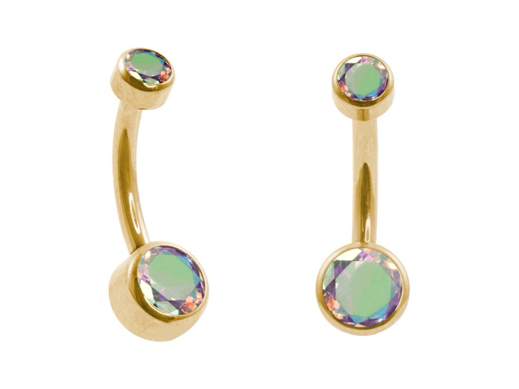 BANANA BELL AÇO PVD GOLD R/I FLAT - BOREAL