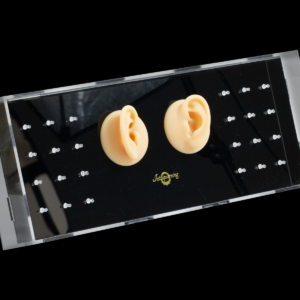 LABRET AÇO PVD R/I CLUSTER 5 PEDRAS