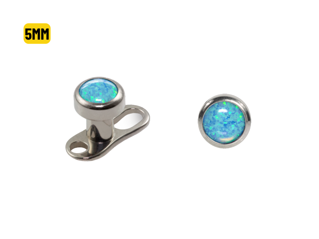 FERRADURA TITÂNIO PVD GOLD - 1.2 X 6 X 3MM
