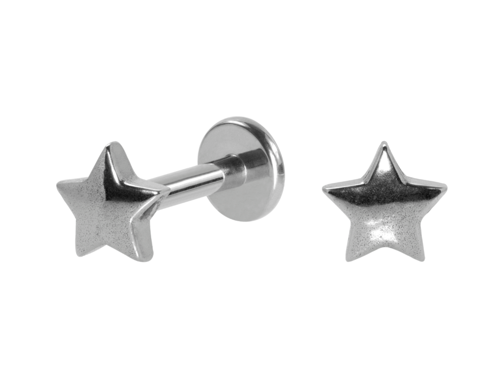 LABRET AÇO R/I ESTRELA