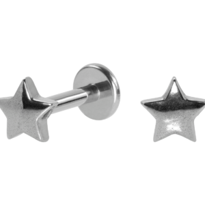 LABRET AÇO R/I ESTRELA