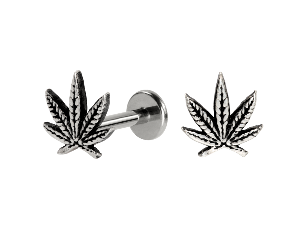 LABRET R/I HEMP TITÂNIO/ PRATA