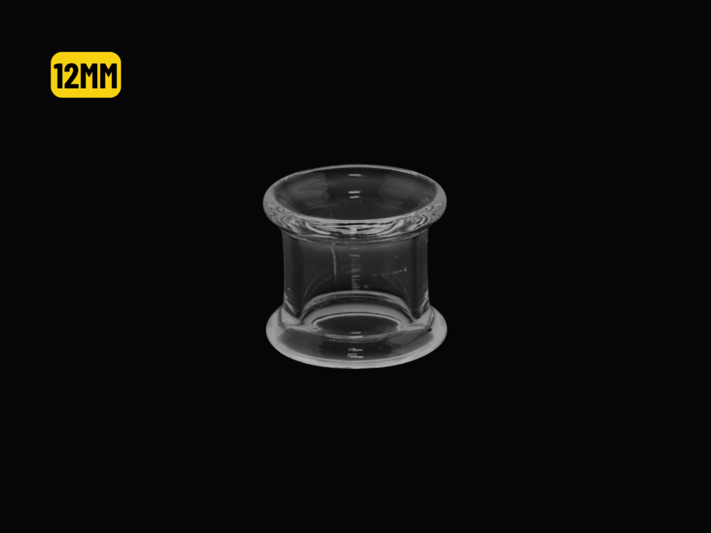 ALARGADOR PLUG VIDRO BOROSSILICATO - 12MM