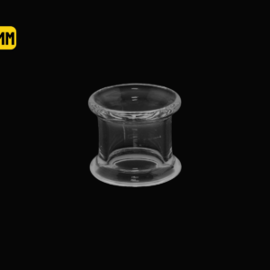 ALARGADOR PLUG VIDRO BOROSSILICATO - 12MM