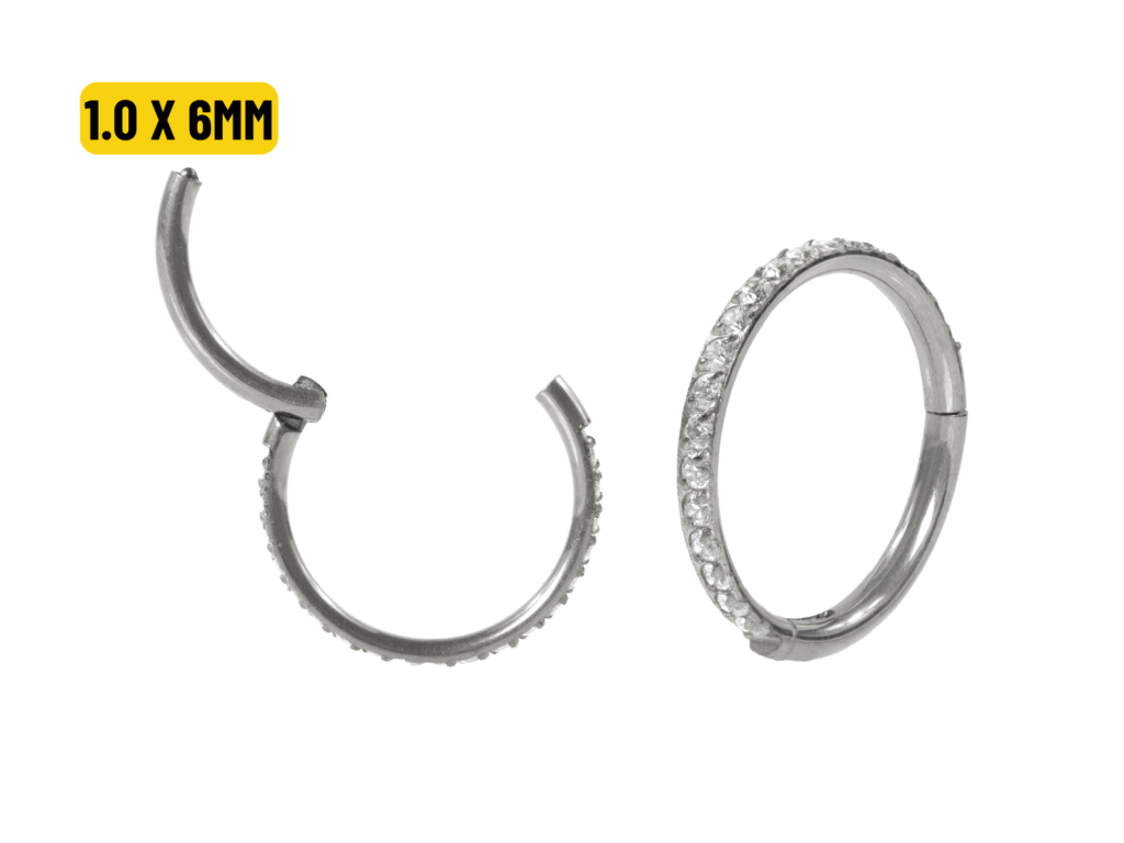 SEGMENTO CLICKER AÇO C/ ZIRCÔNIA - 1.0 X 6MM