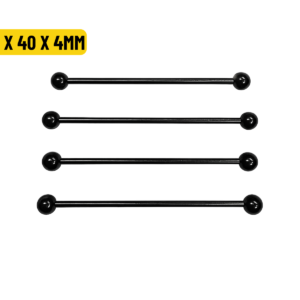 TRANSVERSAL BANHADO BLACK - 1.2 X 40 X 4MM