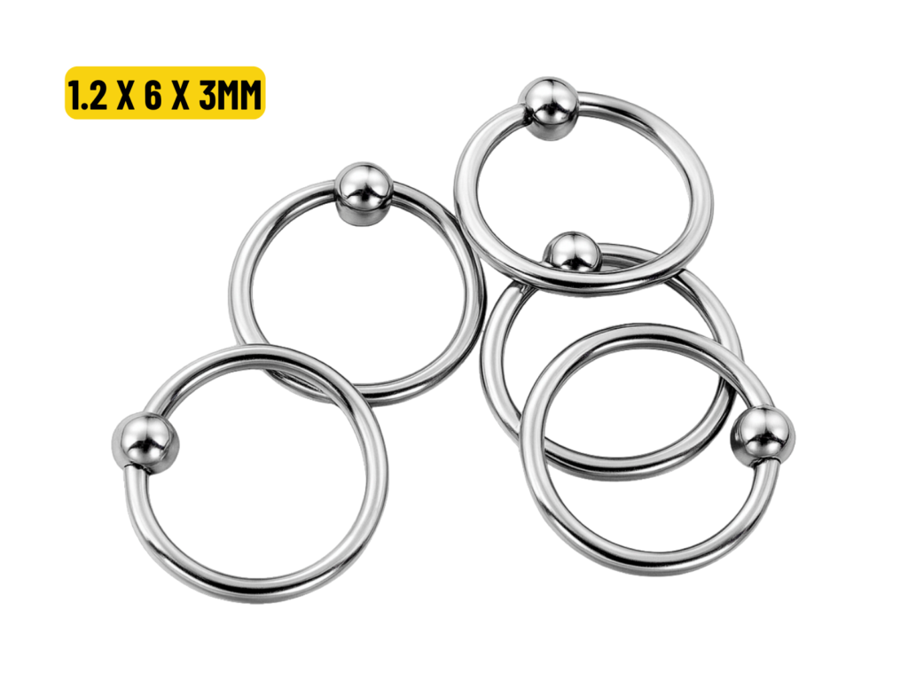 CAPTIVE AÇO - 1.2 X 6 X 3MM