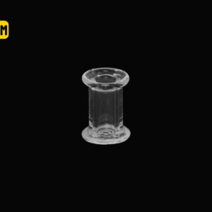 ALARGADOR PLUG VIDRO BOROSSILICATO - 8MM
