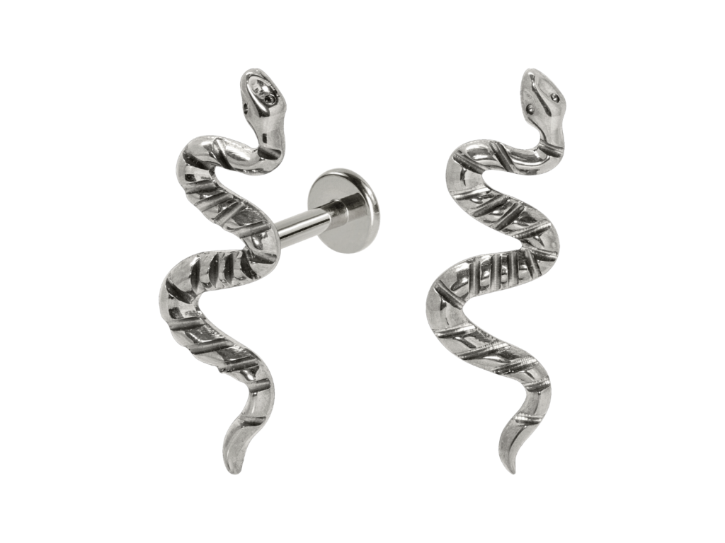 LABRET TITÂNIO R/INTERNA COBRA MAIOR