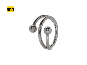 SEGMENTO CLICKER TITÂNIO TWISTER – 8MM