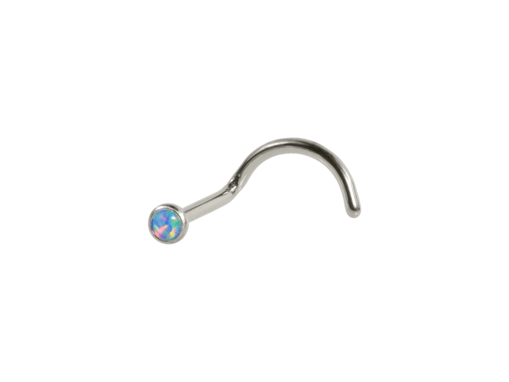NOSTRIL TITÂNIO OPALA - AZUL CLARO