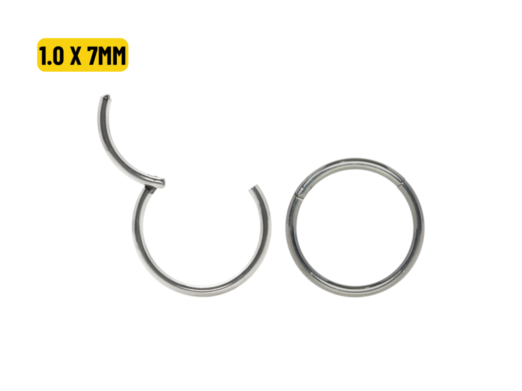 SEGMENTO CLICKER TITÂNIO - 1.0 X 7MM