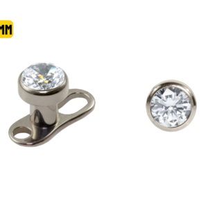 MICRODERMAL TITÂNIO P/ BRANCA - 2.5MM