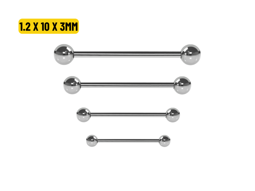 MICRO RETO AÇO - 1.2 X 10 X 3MM