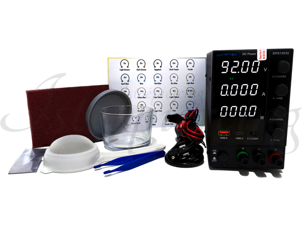 FONTE DIGITAL 120V 3A - ANODIZADORA PIERCING TITÂNIO + KIT