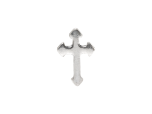 TOPO MICRODERMAL PRATA 950 – CRUZ