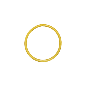 NOSTRIL ARGOLA BANHADO A OURO - P