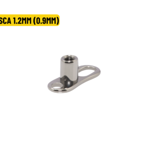 BASE P/ DERMAL TITÂNIO - ROSCA 1.6MM (0.9MM)
