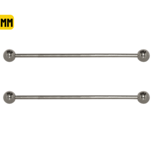 TRANSVERSAL TITÂNIO NATURAL 1.2 X 40 X 4MM