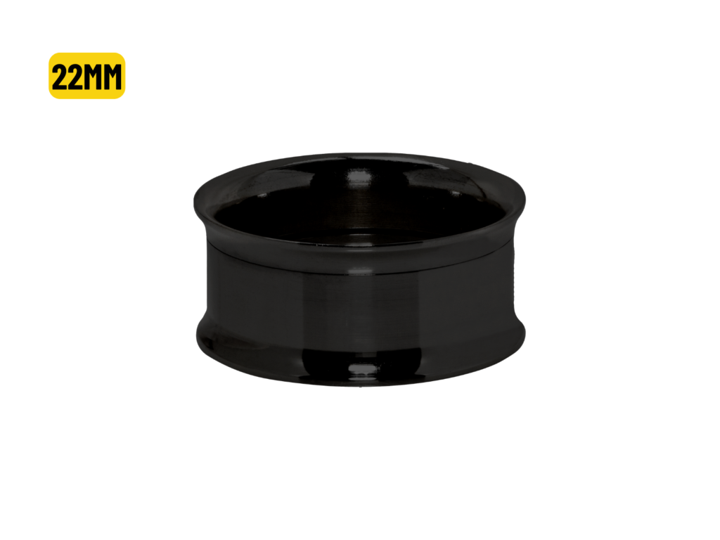 ALARGADOR R/INTERNA PVD BLACK - 22MM