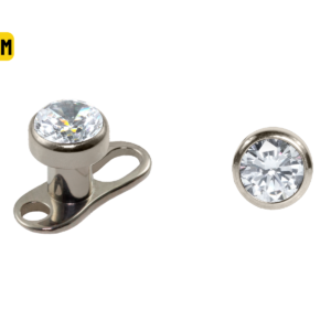 MICRODERMAL TITÂNIO P/ BRANCA - 3MM