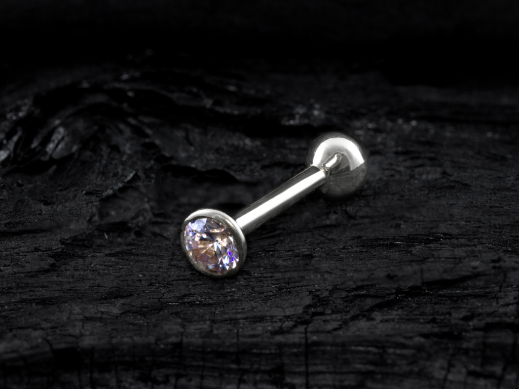 MICRO RETO PONTO DE LUZ OURO CRAV. INGLESA - BRANCO / 2.0MM