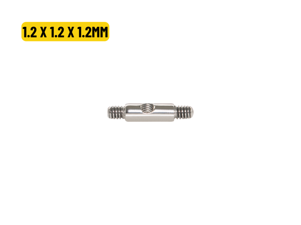 HASTE P/ EXTENSÃO TITÂNIO DUPLO - 1.2 X 1.2 X 1.2MM
