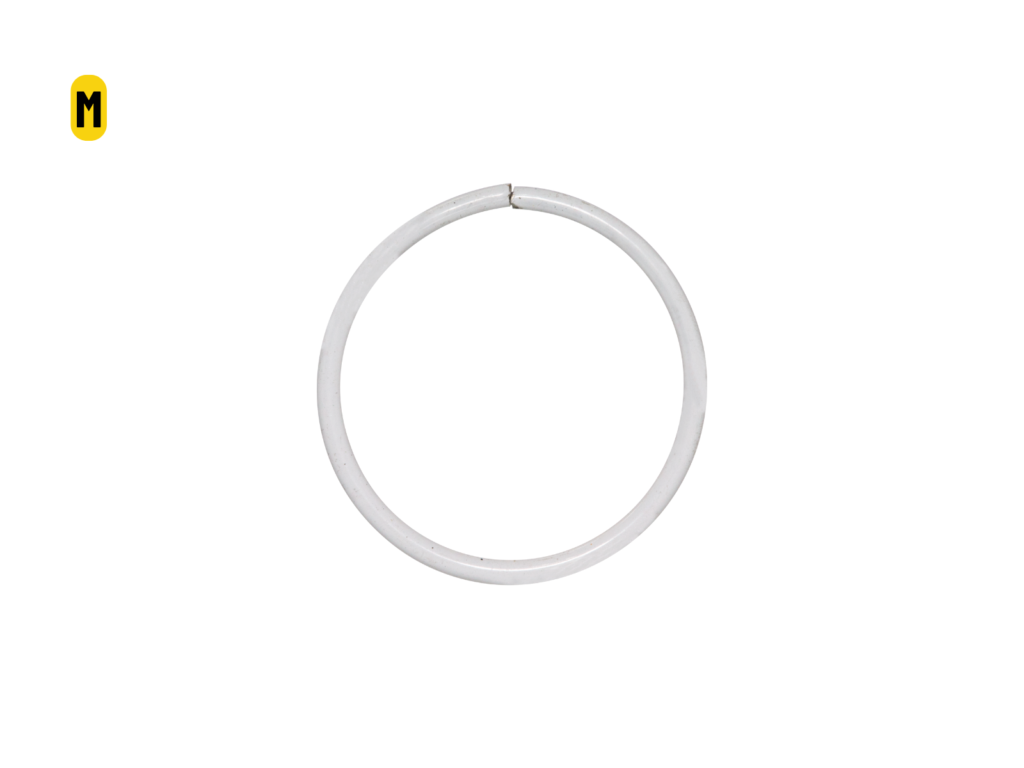 NOSTRIL ARGOLA BRANCA - M