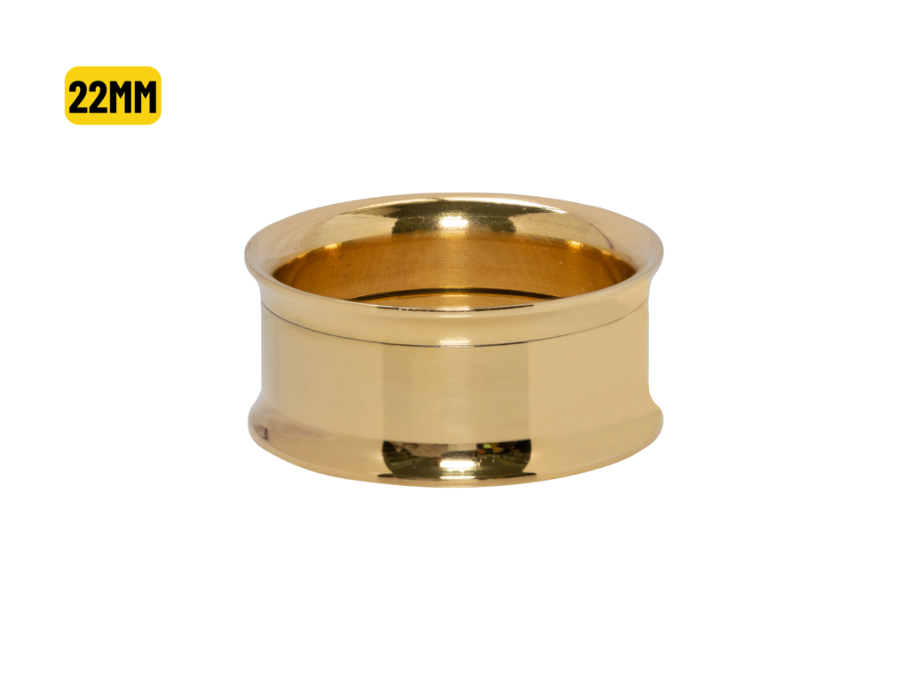 ALARGADOR R/INTERNA PVD GOLD - 22MM