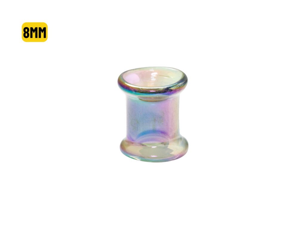 ALARGADOR PLUG VIDRO BOROSSILICATO BOREAL - 8MM