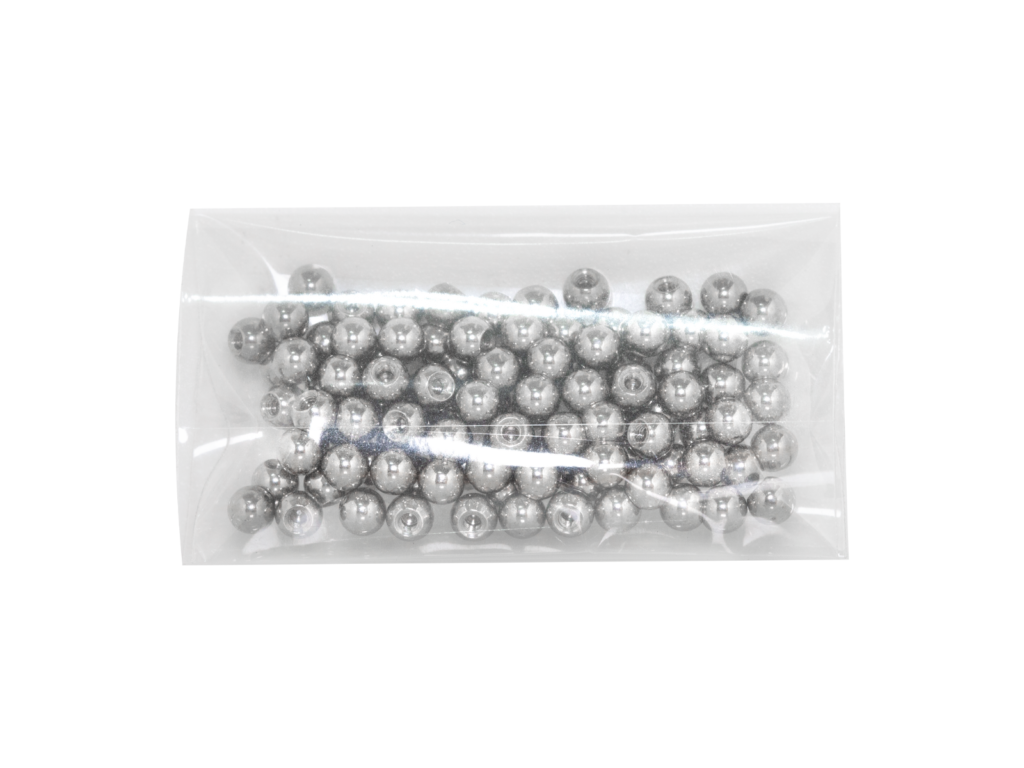 BOLINHA AVULSA AÇO - 1.2 X 3MM (PCT C/ 100)