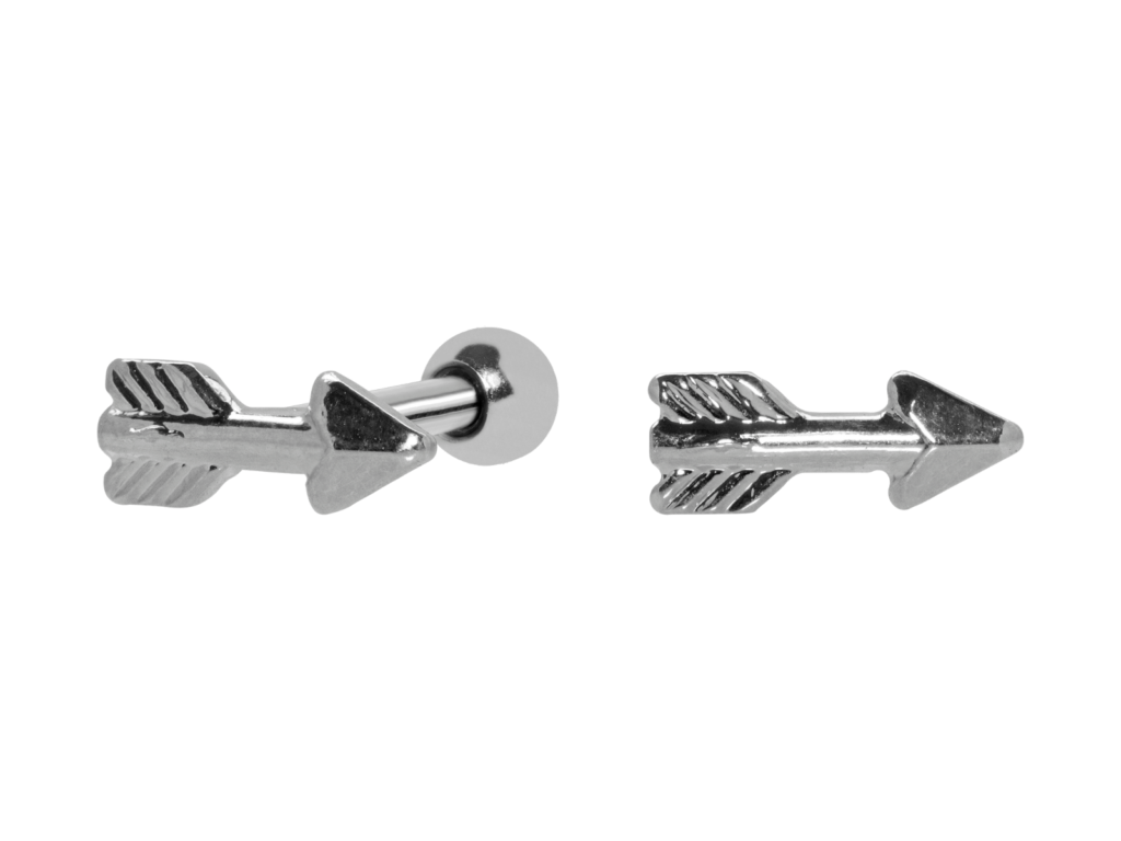 MICRO RETO FLECHA - BANHADO A RÓDIO