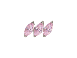TOPO TITÂNIO 0.9 (1.2MM) – CLUSTER C/ ZIRCÔNIA ROSA