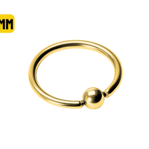 CAPTIVE BANHADO A OURO 1.2 X 8 X 3MM